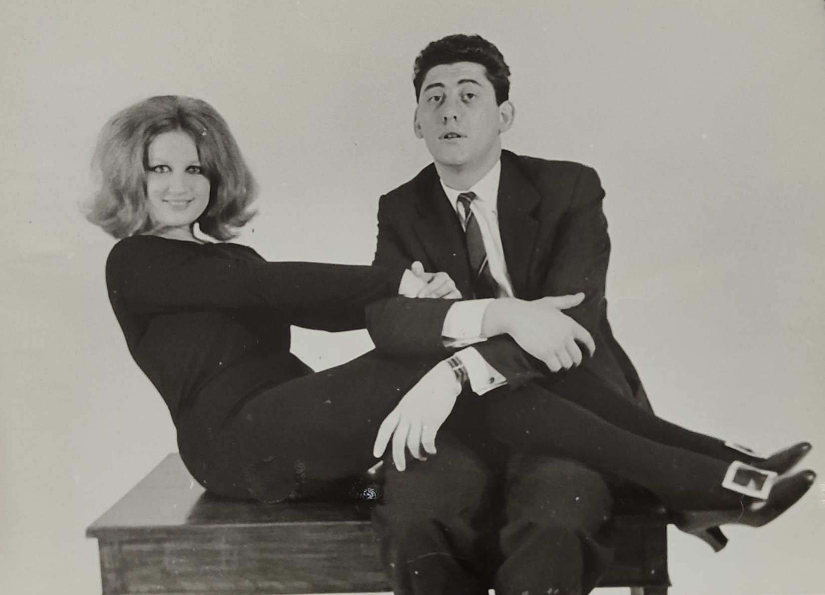 Emilio Banchi con Mina